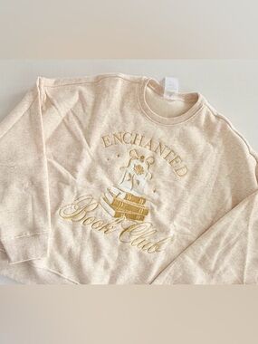 Disney Parks 2026 Beauty & The Beast Enchanted Book Club Sweatshirt